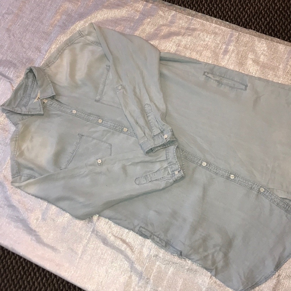 Denim Dress W/POCKETS